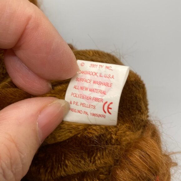 Ty Beanie Babies 2001 Hoofer the Clydesdale Horse - Picture 9 of 9